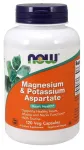 NOW FOODS Magnio ir kalio aspartatas - 120 kaps.