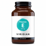 VIRIDIAN natūralus vitaminas E 330 mg (400 TV) - 30 kapsulių