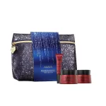 Apple-y Ever After rinkinys Ahava: AOS Advanced Deep Wrinkle senėjimą stabdantis kremas veidui, 50 ml + Sodomos obuolys naktinė kaukė nuo rauk&scaron;lių, 50 ml + AOS Advanced Deep Wrinkle lyginamasis paakių kremas, 15 ml + Ahava GWP tekstilinė dėžutė