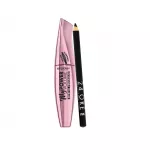 Set Deborah: 24H Extra, Gel Pencil Eyeliner, Black, 1.5 g + My Power, Waterproof, Volumizing, Mascara, Black, 14 ml