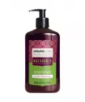Arganicare, makadamijos rie&scaron;utų, plaukų kondicionierius, maitinantis ir atkuriantis, 400 ml