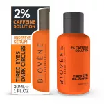 Biovene, Tired Eyes Dark Circles, 2% Caffeine, De-puffing, Eye Serum, 30 ml