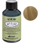 Davines, View, Demi-Permanent Hair Dye, 7.32 , 60 ml