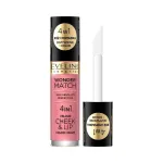 Eveline Cosmetics, Wonder Match 4in1, Lip & Cheek Balm 2-In-1, 03, 4.5 ml