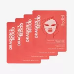 Rodial, Dragon's Blood, Hydrating, Gel Mask, Face, 4 pcs, 4 pcs