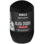 Biobaza, Black Energy, Alcohol-Free, Refreshing, Woody & Fresh, Deodorant Roll-On, For Men, 50 ml