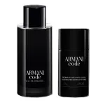 Set Giorgio Armani: Code, Eau De Toilette, For Men, 125 ml + Code, Anti-Perspirant, Deodorant Stick, For Men, 75 g