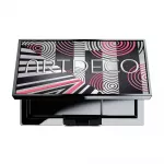 ArtDeco, 40 metų jubiliejinė grožio dėžutė, tu&scaron;čia akių &scaron;e&scaron;ėlių dėžutė, juoda, su 4 skyreliais