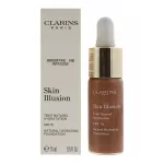 Clarins, Skin Illusion, Hydrating, Luminous, Liquid Foundation, 118, Sienna, SPF 15, 15 ml *Tester