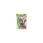 Fetro lipdukai "Raidės", FOLIA, 150 vnt. apie 40 mm
