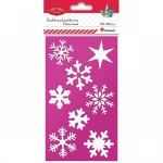 Trafaretas dekoravimui &ldquo;Snaigės&rdquo; 105&times;180 mm