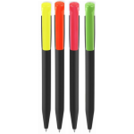 Tu&scaron;inukas Night Fluo Silk juodas gumuotas korpusas