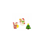 Dekoratyviniai dažai su pakabukais "CHRISTMAS" AMOS
