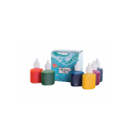 Marmuravimo dažai ry&scaron;kių spalvų 6 vnt. po 25 ml, Scola