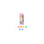 Plastilinas &scaron;ilkinis Amos lengvas kietėjantis ore Snow Magic Rainbow 7 spalvos
