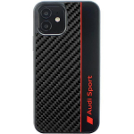 Audi anglies pluo&scaron;to dėklas iPhone 11/XR &ndash; juodas
