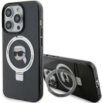 Karl Lagerfeld MagSafe dėklas iPhone 15 Pro &ndash; juodas