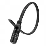 Rockbros 3240001001 dviračio spyna 0,5 m kombinacijai - juoda