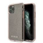 Guess dėklas iPhone 11 Pro &ndash; rožinis, blizgučiai
