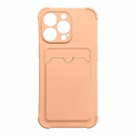 &Scaron;arvuotas dėklas su kortelių ki&scaron;ene iPhone 13 mini &ndash; rožinis