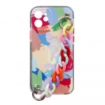 Color Chain dėklas iPhone 13 Pro su grandinėle &ndash; margas