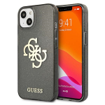 Guess dėklas iPhone 13 mini &ndash; juodas, Glitter 4G
