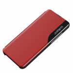 Eco Leather View dėklas Xiaomi Redmi Note 11 Pro+ 5G &ndash; raudonas