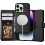 Tech-Protect Wallet MagSafe dėklas su pinigine iPhone 16 Pro &ndash; juodas