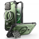 Supcase Unicorn Beetle XT MagSafe dėklas iPhone 16e &ndash; alyvuogių