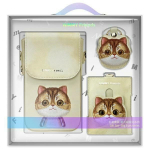 Nimmy Big Eyed Pet 2.0 Cat 3in1 rinkinys &ndash; chaki