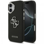 Guess 4G dėklas iPhone 17 &ndash; juodas