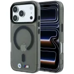 Dėklas BMW M IML Glossy Metal Logo & Trims MagSafe skirtas iPhone 18 Pro Max / 17 Pro Max - Juodas