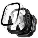 Dėklas Tech-Protect Defense Apple Watch Ultra 1 / 2 / 3 / 4 (49 mm), 2 vnt., juodas ir skaidrus