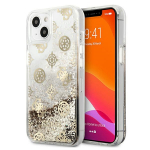 Guess dėklas iPhone 13 mini &ndash; auksinis, blizgus