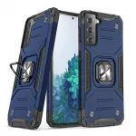 Wozinsky Ring Armor dėklas Galaxy S22/S22+ &ndash; mėlynas