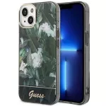 Guess Jungle dėklas iPhone 14 Plus &ndash; žalias
