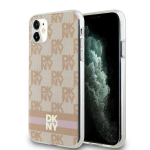 DKNY MagSafe dėklas iPhone 11 / XR &ndash; rožinis