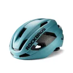 Rockbros LK-15 Anglies plau&scaron;ų dviračio &scaron;almas 58-62cm - &Scaron;viesiai mėlyna