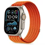 Tech-Protect Nylon Sport dirželis Apple Watch 44 / 45 / 46 / 49 mm - Oranžinis