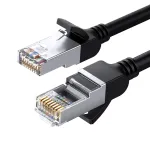 Tinklo kabelis Ugreen NW101 50193 Ethernet RJ45 Cat 6 U/UTP apvalus 3 m - juodas