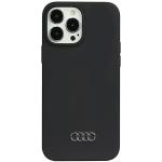 Audi silikoninis dėklas iPhone 13 Pro Max &ndash; juodas