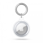 Tech-Protect Icon silikoninis dėklas AirTag &ndash; skaidrus