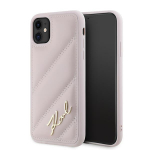 Karl Lagerfeld dėklas iPhone 11/XR &ndash; rožinis