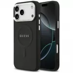 Guess MagSafe dėklas iPhone 17 Pro Max &ndash; juodas