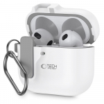 Tech-Protect Slim Hook dėklas AirPods 4 &ndash; baltas