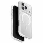 Uniq Combat MagClick įkrovimo dėklas iPhone 17 Pro Max &ndash; baltas