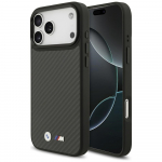 BMW M Kevlar MagSafe dėklas iPhone 17 Pro Max &ndash; juodas