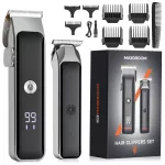 MAXGROOM ZC-F608 plaukų kirpimas su trimmeriu - juoda
