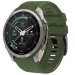 Dirželis Tech-Protect Silicone Garmin Fenix 5 / 6 / 6 Pro / 7 / 8 / 8 Pro / E / 9 / 9 Pro (47 mm), žalias