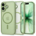 Dėklas Tech-Protect MagPeak MagSafe CC iPhone 17, Matte Sage (matinis žalias)